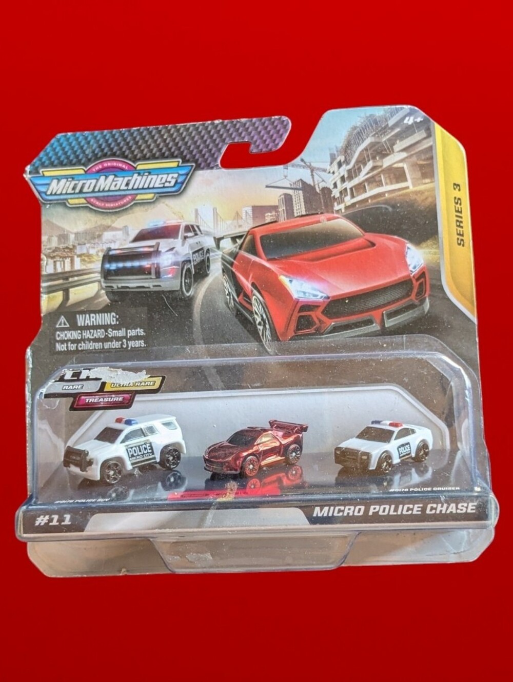 New Micro Machines Series 3 Micro Police Chase
